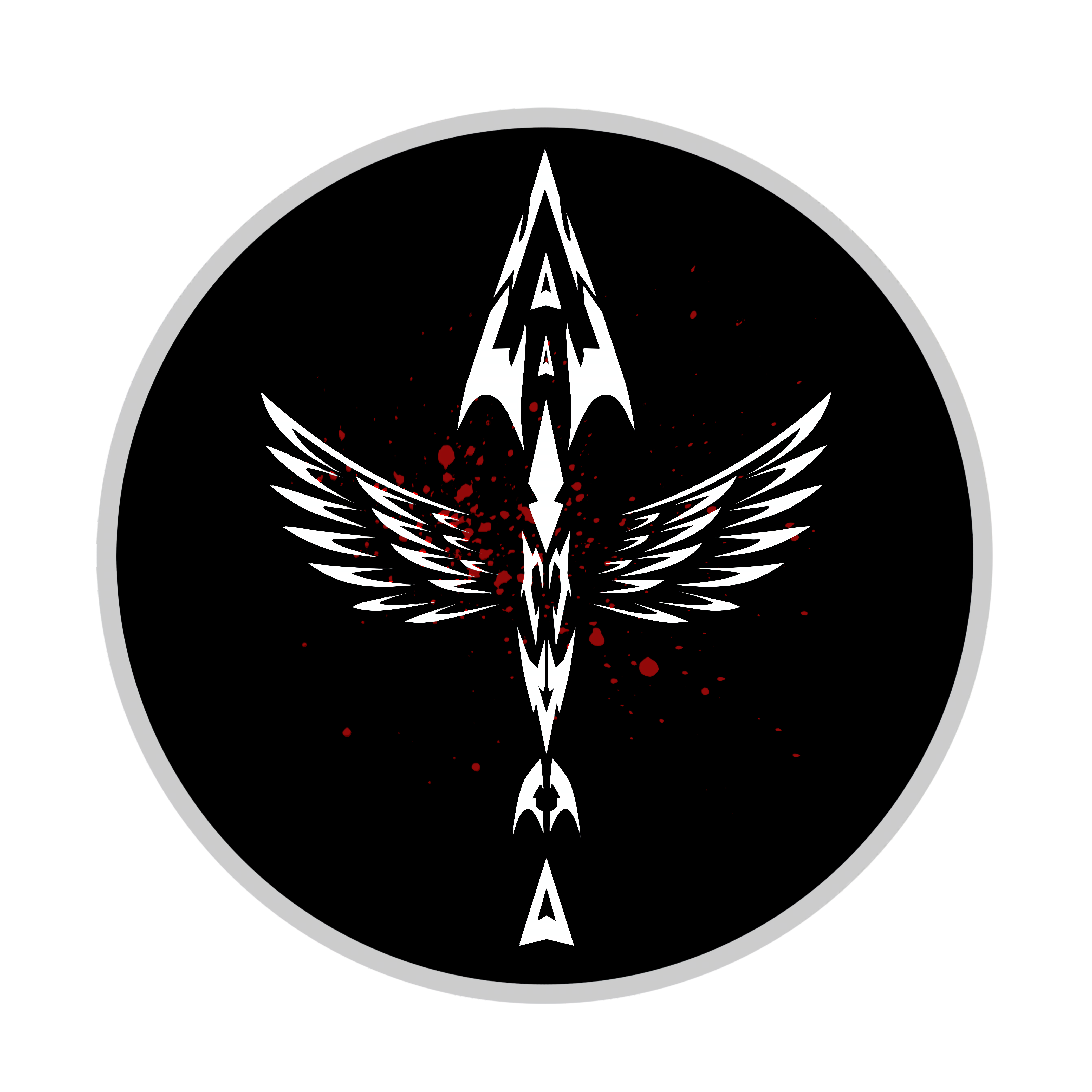 Logo da marca preta.